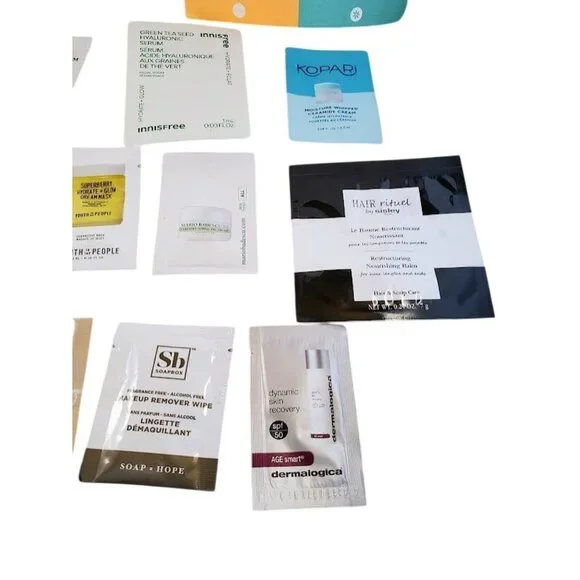 Luxury & Clean Beauty Sample Lot – Drunk Elephant, Shiseido, Kiehl’s + More